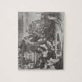 Puzzle Hommes saints chinois, illustration d'une (Vertical)