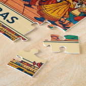 Puzzle  Honduras  SAN PEDRO SULA  Retro poster (Côté)