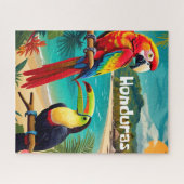 Puzzle Honduras Voyage Vintage Retro Poster (Horizontal)