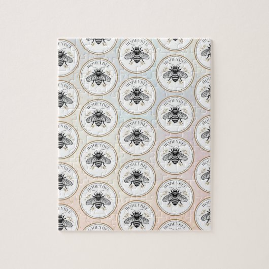 Puzzle Honey Bee (Vertical)