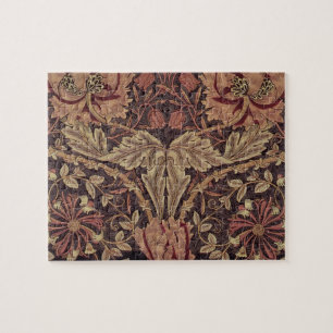 Puzzle Honeysuckie par William Morris, Garden Flowers Art