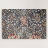 Puzzle Honeysuckle Print (par William Morris) (Horizontal)