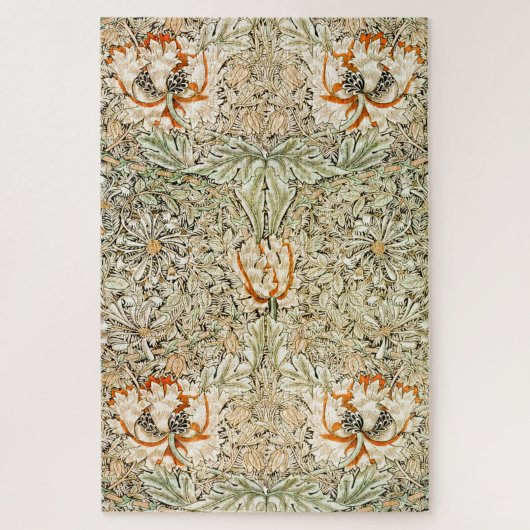 Puzzle Honeysuckle, William Morris (Vertical)