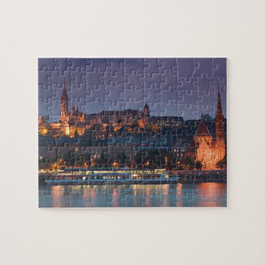 Puzzle HONGRIE, Budapest : Castle Hill, église calviniste (Horizontal)