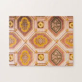 Puzzle Hongrois rose jaune - photo au plafond Abstrait (Horizontal)