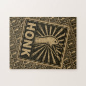 Puzzle Honk Goose Funny Duck Chicken Mème (Horizontal)