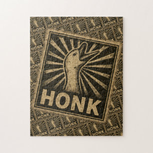 Puzzle Honk Goose Funny Duck Chicken Mème