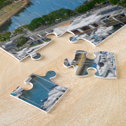 Puzzle Honolulu Hawaii.Salutations de Noël (Côté)