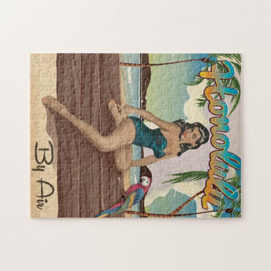 Puzzle Honolulu - Vacances vintages (Horizontal)