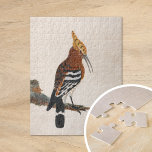 Puzzle Hoopoe commun | William Lewin<br><div class="desc">Hoopoe commun (avant 1790) | Le Pipe commune de William Lewin est une représentation élégante et détaillée d’un oiseau piqué perché sur une branche contre un arrière - plan neutre minimaliste. Le tableau met en valeur la crête caractéristique de l’oiseau et le plumage frappant avec une précision remarquable, mettant en...</div>