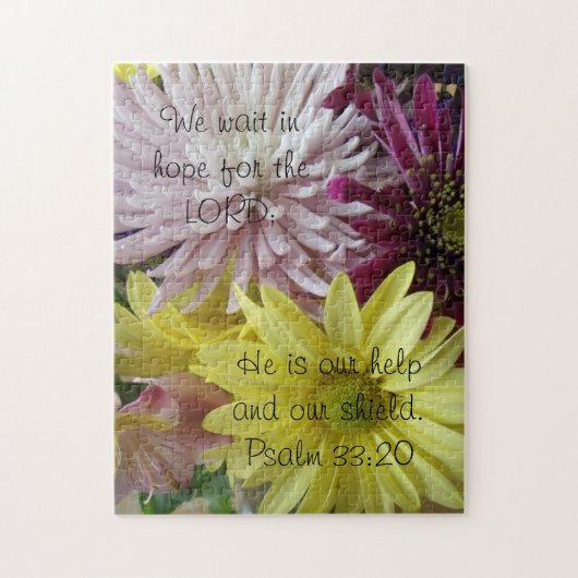 Puzzle Hope Bouquet / Psaumes (Vertical)