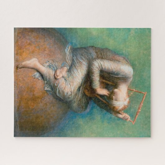 Puzzle Hope by George Frederic Watts (Horizontal)