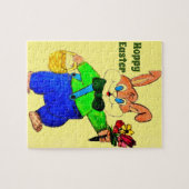 PUZZLE HOPPY EASTER MARCHER EASTER BUNNY (Horizontal)