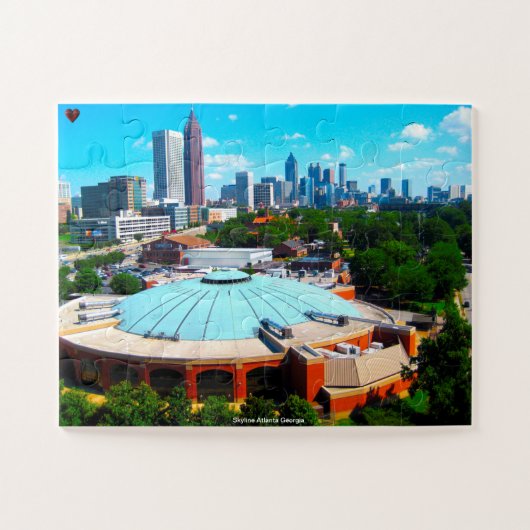 Puzzle Horizon Atlanta Géorgie (Horizontal)