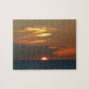Puzzle Horizon Coucher de soleil Colorful Seascape Photog