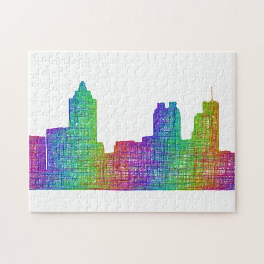 Puzzle Horizon d'Atlanta (Horizontal)