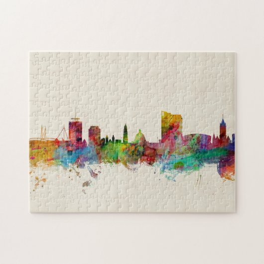 Puzzle Horizon de Cardiff Pays de Galles (Horizontal)