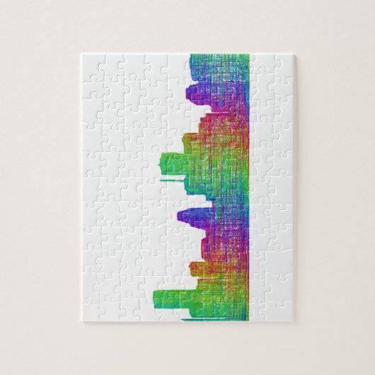 Puzzle Horizon de Houston (Vertical)