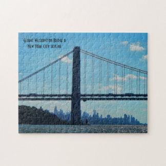 Puzzle Horizon de New York City, pont de George