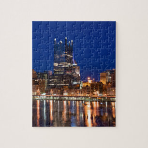 Puzzle Horizon de Pittsburgh la nuit