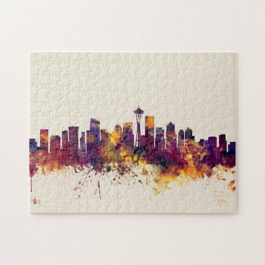 Puzzle Horizon de Seattle Washington (Horizontal)