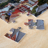 Puzzle Horizon de Singapour vu de Chinatown au coucher du (Côté)