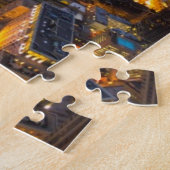 Puzzle Horizon du centre de Chicago au crépuscule (Côté)