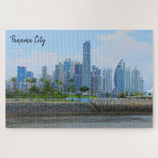 Puzzle horizon urbain de panama (Horizontal)