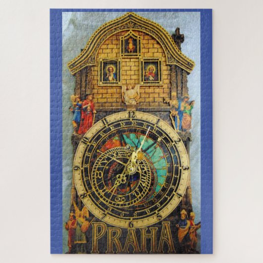 PUZZLE HORLOGE PRAHA CZECHOSLOVAKIA (Vertical)