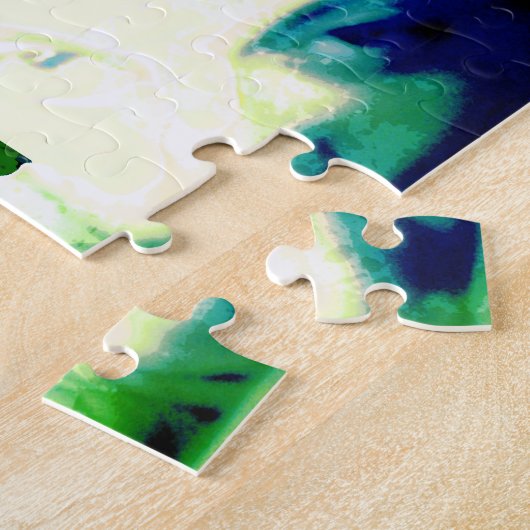 Puzzle hors limites. (Côté)