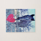 Puzzle Horse et heart (Horizontal)