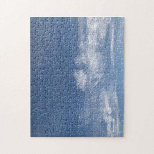 Puzzle Horse head clouds blue sky imagination (Vertical)