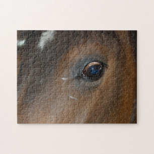 Puzzle Horse Love Closeup
