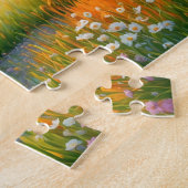 Puzzle Horse on Farm Wildflower Meadow (Côté)