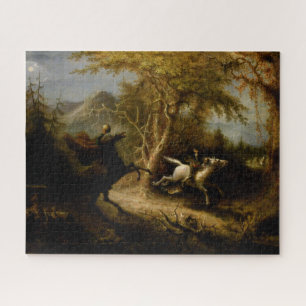 Puzzle Horseman sans tête Halloween légende Sleepy Hollow