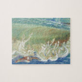 Puzzle Horses du Roi Neptune sur la plage (Horizontal)