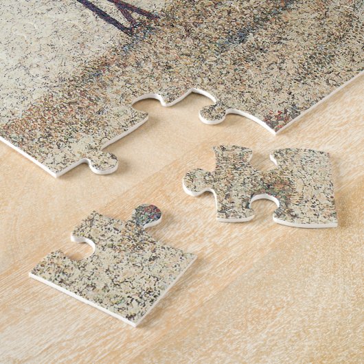 Puzzle Hospice et phare, Honfleur par Georges Seurat (Côté)