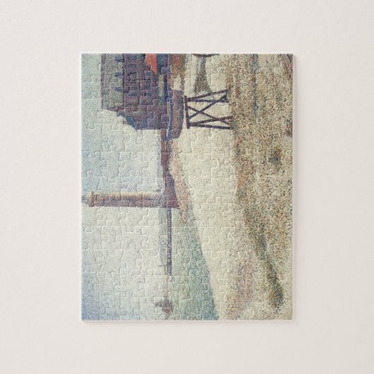 Puzzle Hospice et phare, Honfleur par Georges Seurat (Vertical)
