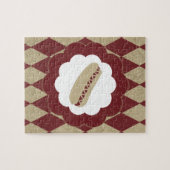 Puzzle hot dog diamonds (Horizontal)