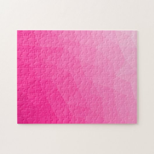 Puzzle Hot pink gradient geometric mesh pattern (Horizontal)