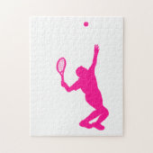Puzzle Hot Pink Tennis (Vertical)