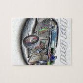 Puzzle Hot rod (Horizontal)