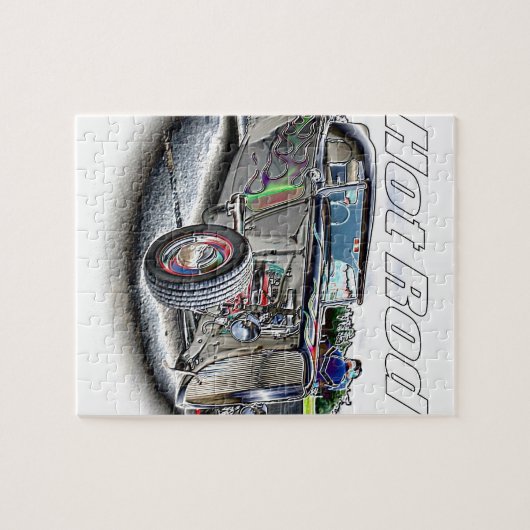 Puzzle Hot rod (Horizontal)