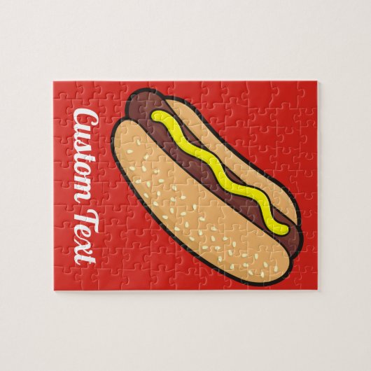 Puzzle Hotdog (Horizontal)