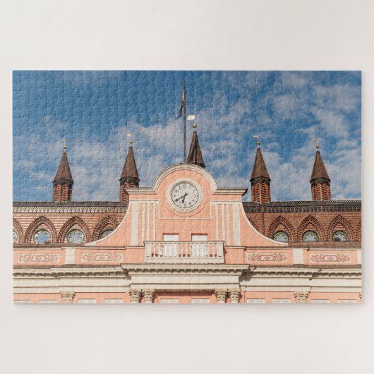 Puzzle Hôtel de ville de Rostock (Horizontal)