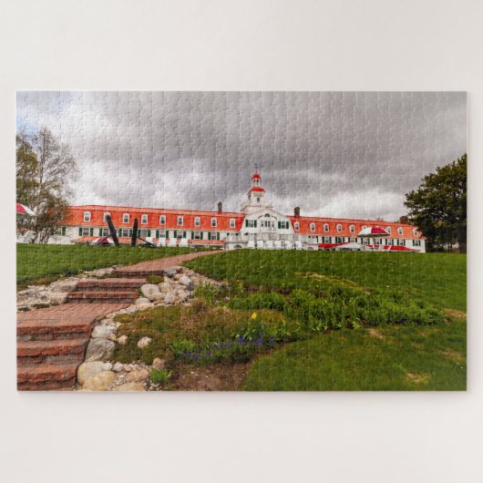 Puzzle Hôtel pittoresque Tadoussac à Québec, Canada (Horizontal)