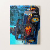 Puzzle Hotrods en Oregon. (Vertical)