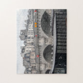 Puzzle Houseboat near Pont Neuf - Paris, France (Vertical)