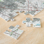 Puzzle Houston le Texas Map (1992) (Côté)