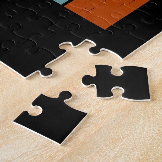 Puzzle HOUSTON Retro Vintage (Côté)